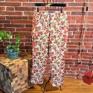 👖 Charter Club Skinny Jeans — Floral Multi Color — Sz 10 / R